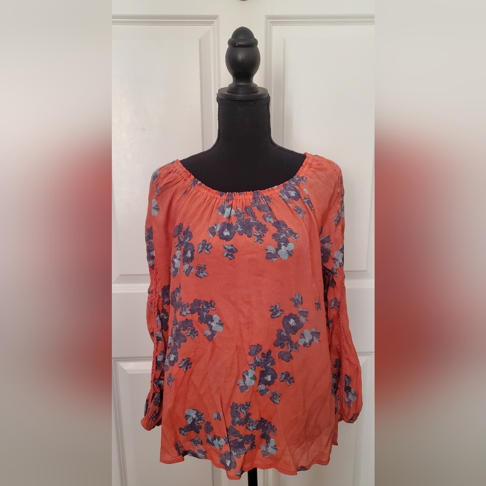 Zac and Rachel Flower Blouse